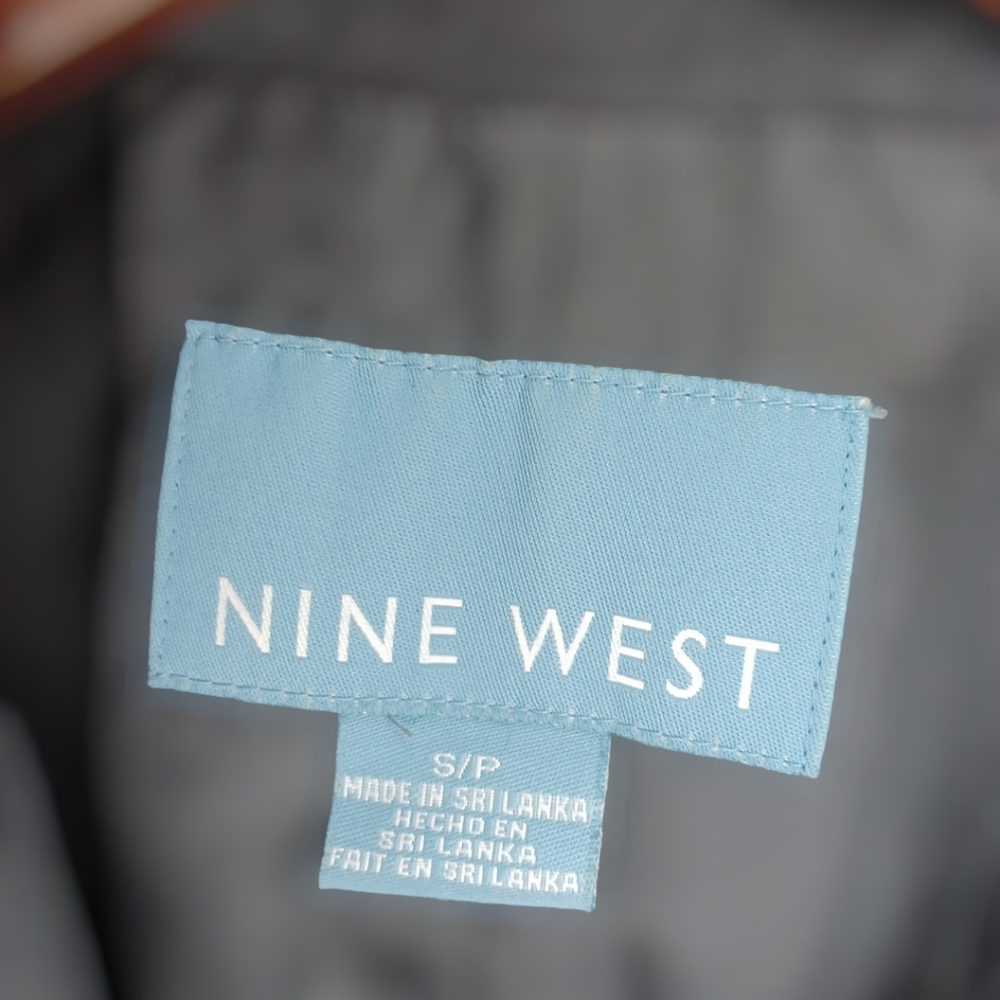 Nine West Elegant Dress Coat for Women Black with 2 pockets - Picture 7 of 10